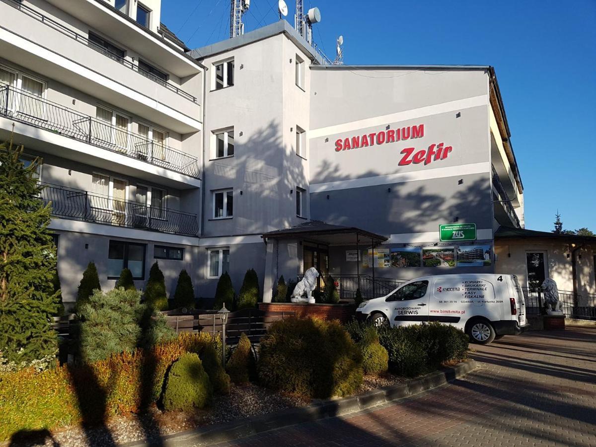 Hotel Sanatorium Zefir Krynica Morska Exterior foto